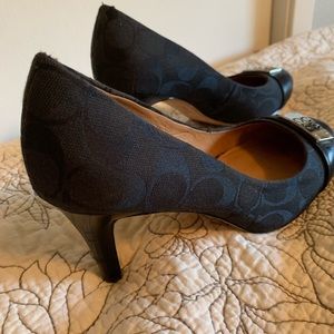 Coach Heels Size 7 B